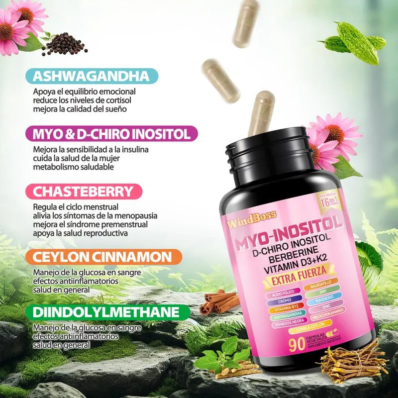 CortiWell® Cortisol + Myo-Inositol Combo (60+90 Cápsulas)